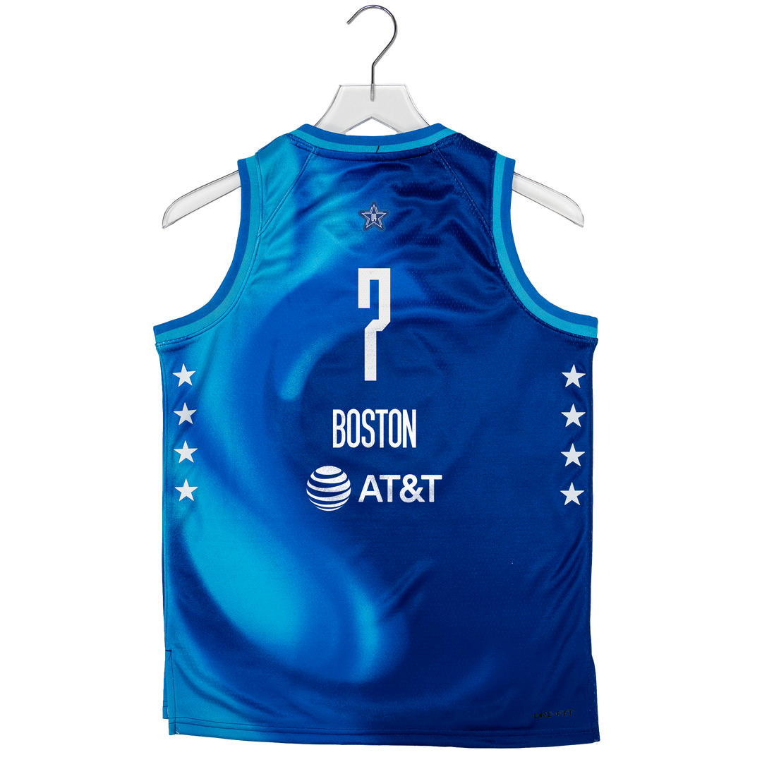 Youth Indiana Fever #7 Aliyah Boston 2026 WNBA All-Star Game Jersey in Blue by Jordan Brand