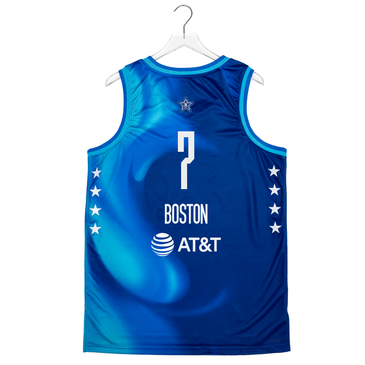 Adult Indiana Fever #7 Aliyah Boston 2026 WNBA All-Star Game Jersey in Blue by Jordan Brand