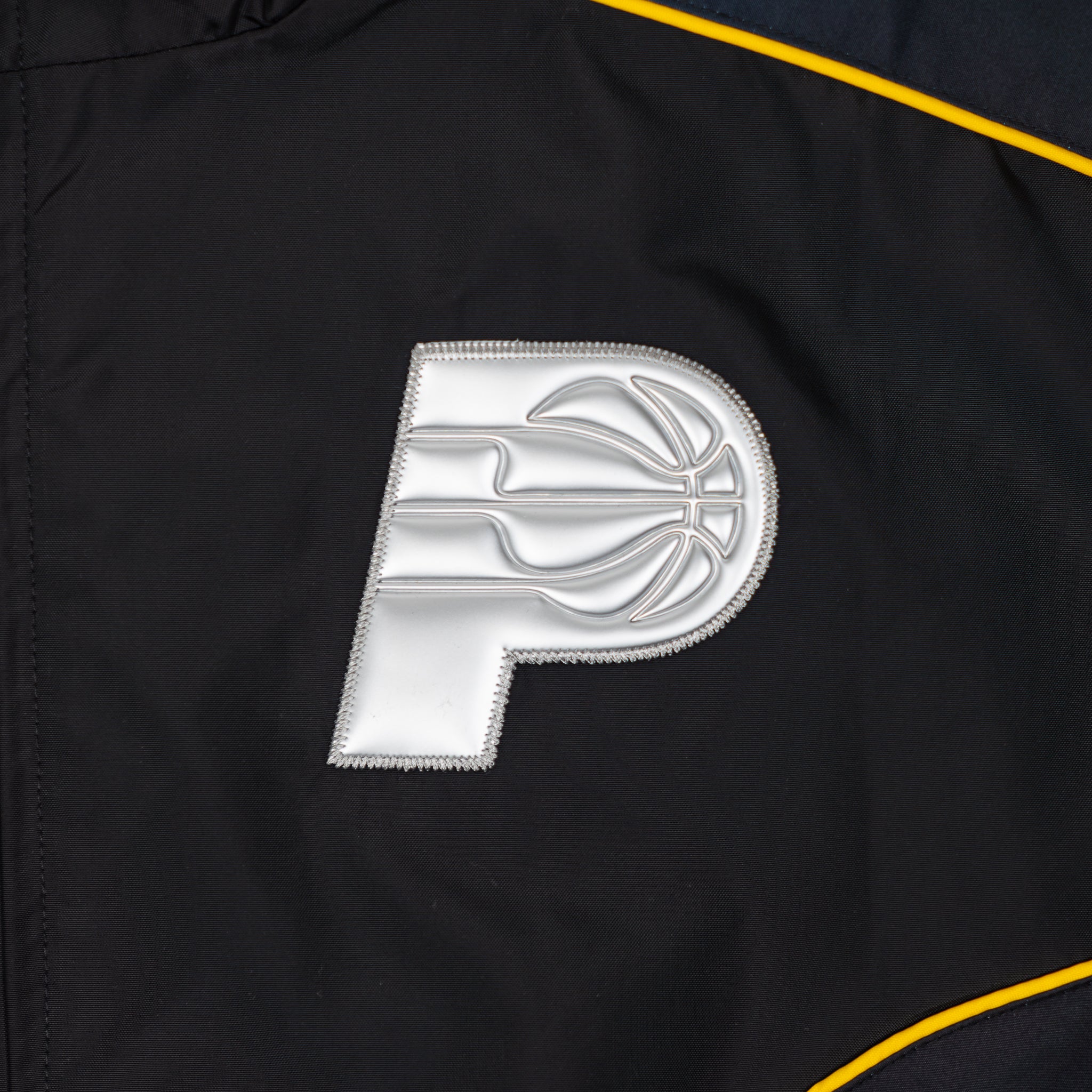 Adult Indiana Pacers Chrome Full-Zip Windbreaker in Navy by