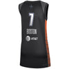 Adult WNBA All-Star '23 #7 Aliyah Boston Swingman Jersey by Nike In Black & Orange - Back View