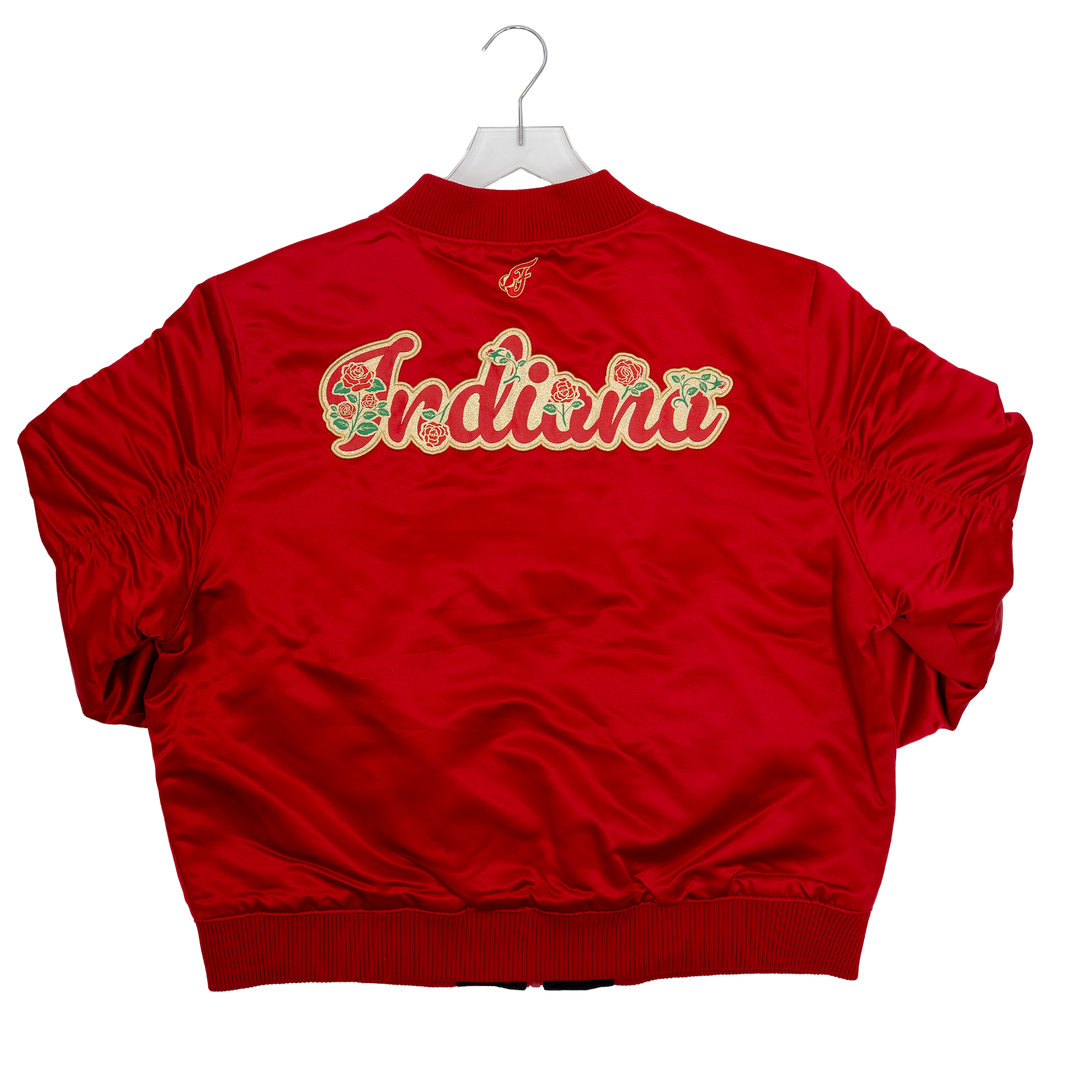 Women's Indiana Fever Glam Game Full-Zip Jacket in Red by New Era