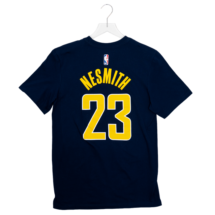 Adult Indiana Pacers #23 Aaron Nesmith Icon Name and Number T-shirt in Navy by Nike