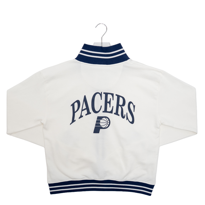 Women's Indiana Pacers Resto Full-Zip Jacket in Navy by Sportiqe
