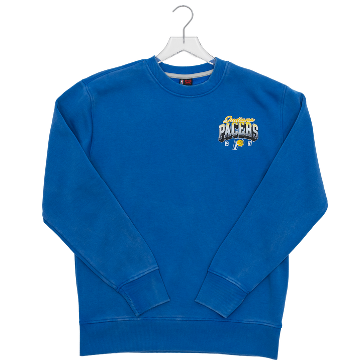 Adult Indiana Pacers 25-26’ CITY EDITION Big Ups Crewneck Sweatshirt in Royal by Pacers Team Store