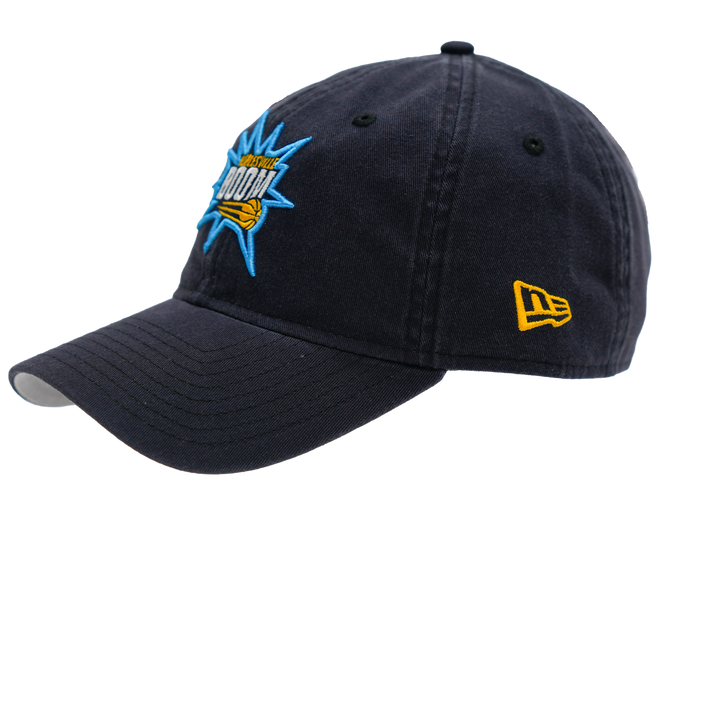 Adult Noblesville Boom Primary Logo 9Fifty Hat in Navy by New Era