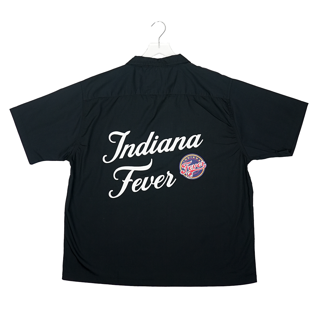 Adult Indiana Fever Lucky Stripe Top in Black by Round 21