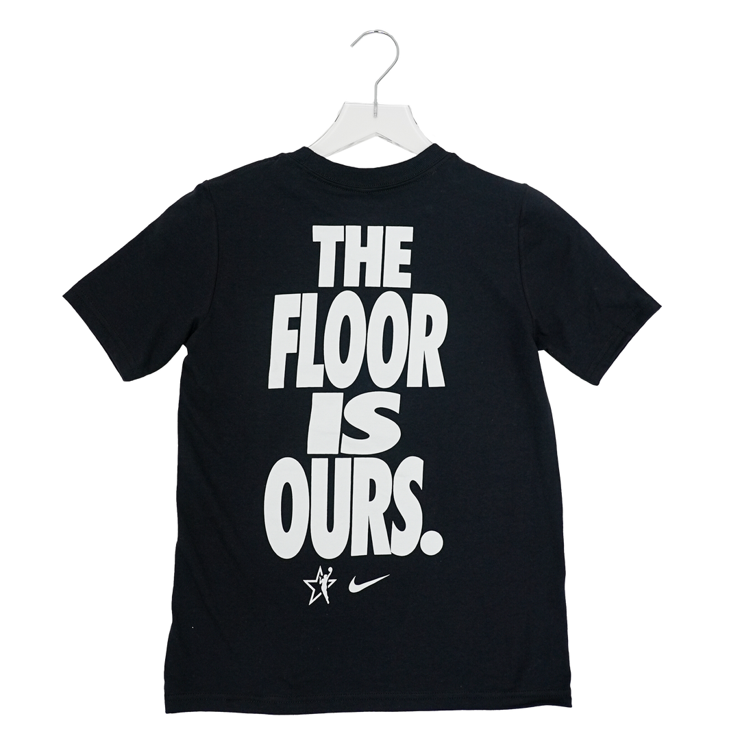 Youth Indiana Fever WNBA All-Star 2025 Short Sleeve Caitlin Clark Athlete T-Shirt in Black by Nike