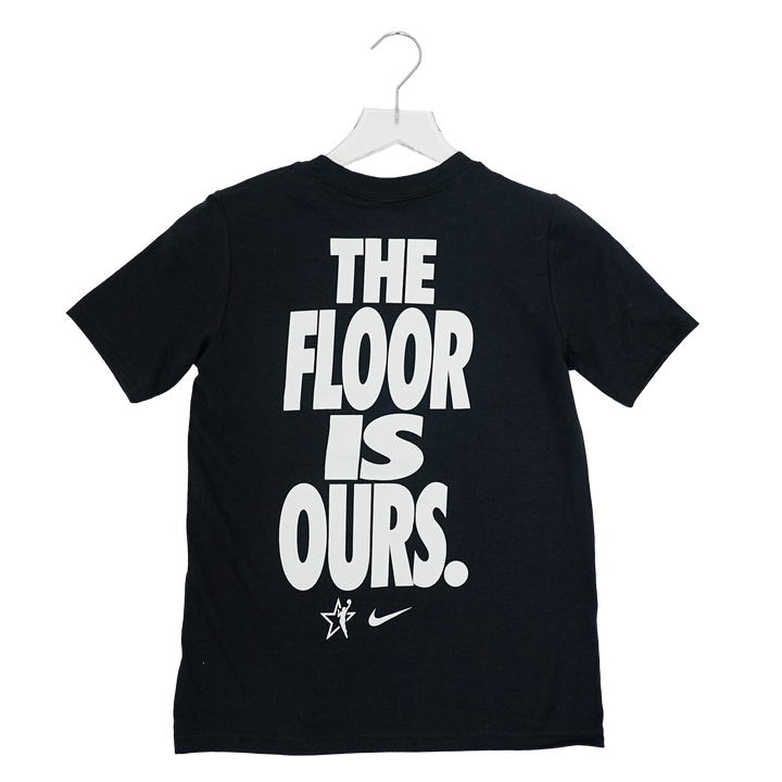 Youth Indiana Fever WNBA All-Star 2025 Short Sleeve Caitlin Clark Athlete T-Shirt in Black by Nike