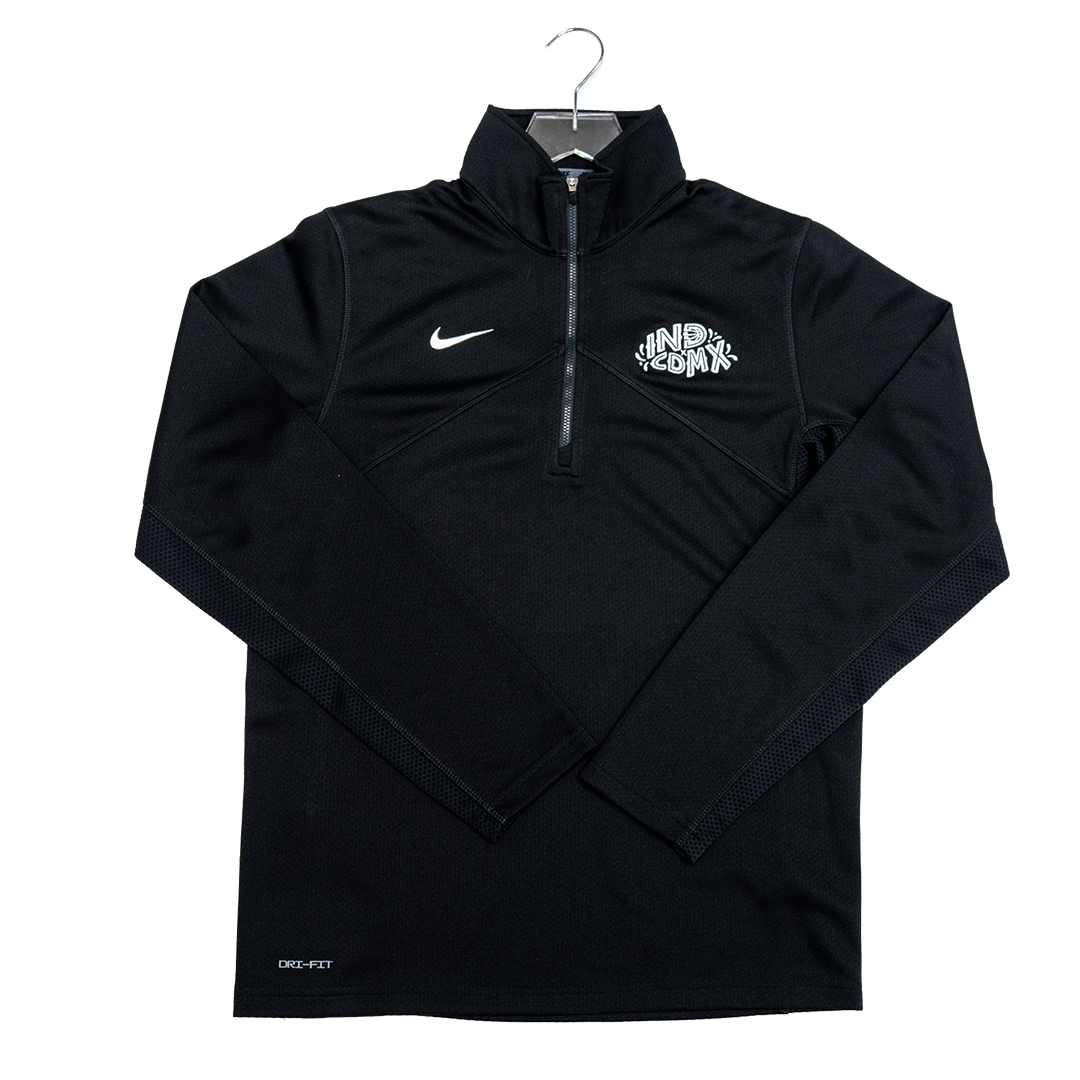Adult Indiana Pacers CDMX 1/4 Zip in Black by Nike