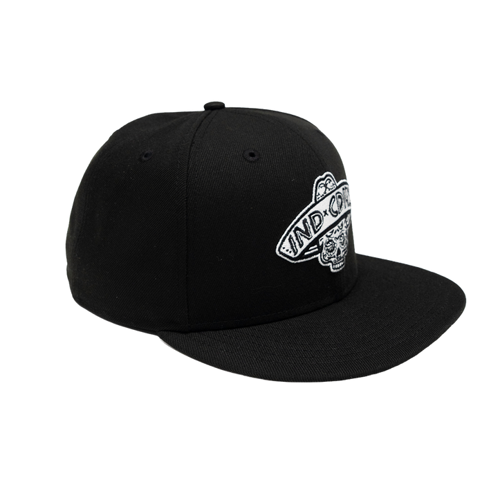 Adult Indiana Pacers CDMX Secondary Logo 9FIFTY HAT in Black by New Era