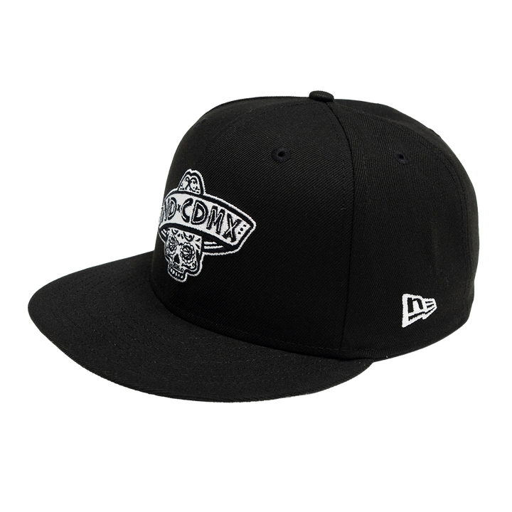 Adult Indiana Pacers CDMX Secondary Logo 9FIFTY HAT in Black by New Era