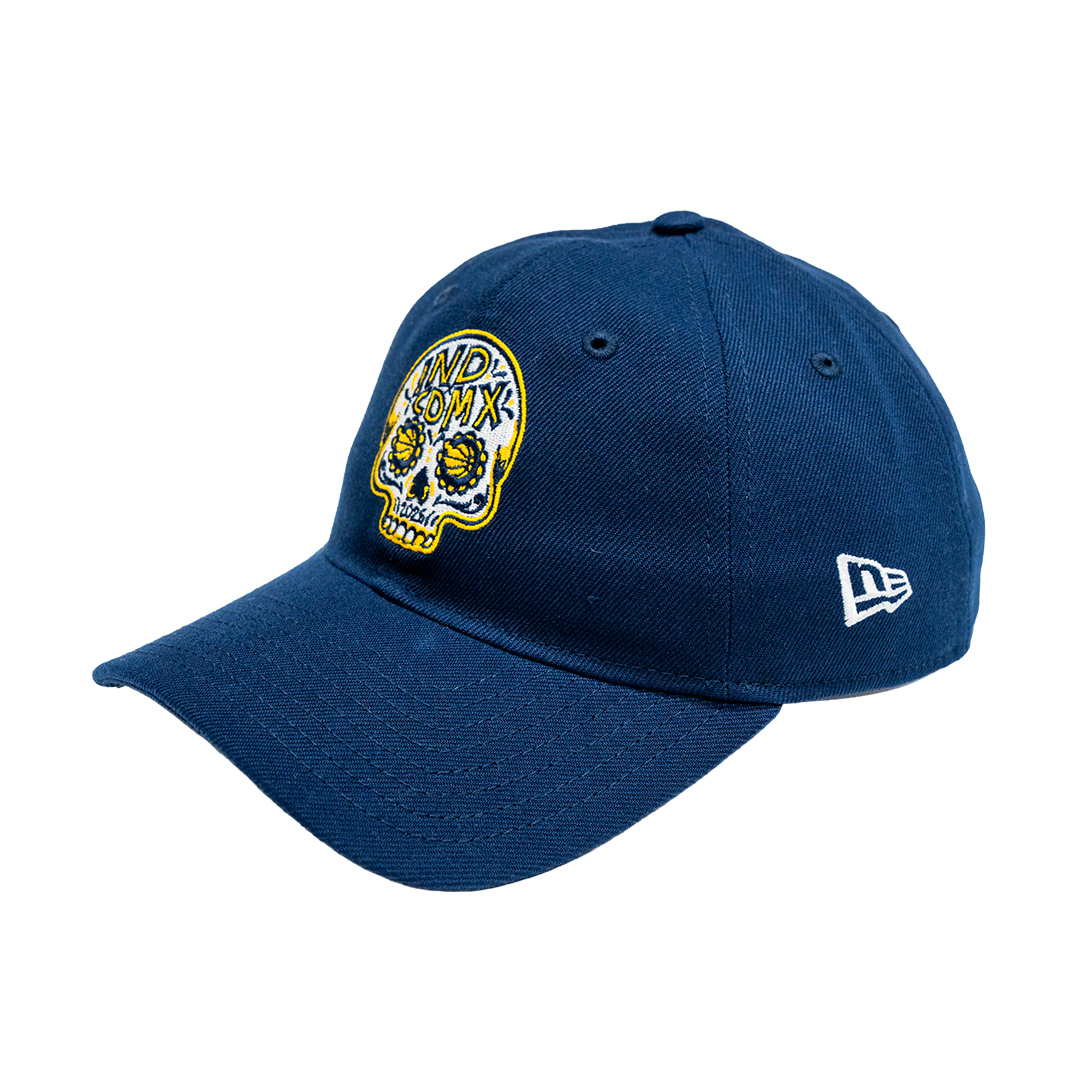Adult Indiana Pacers CDMX Primary Logo 9TWENTY Hat in Navy by New Era