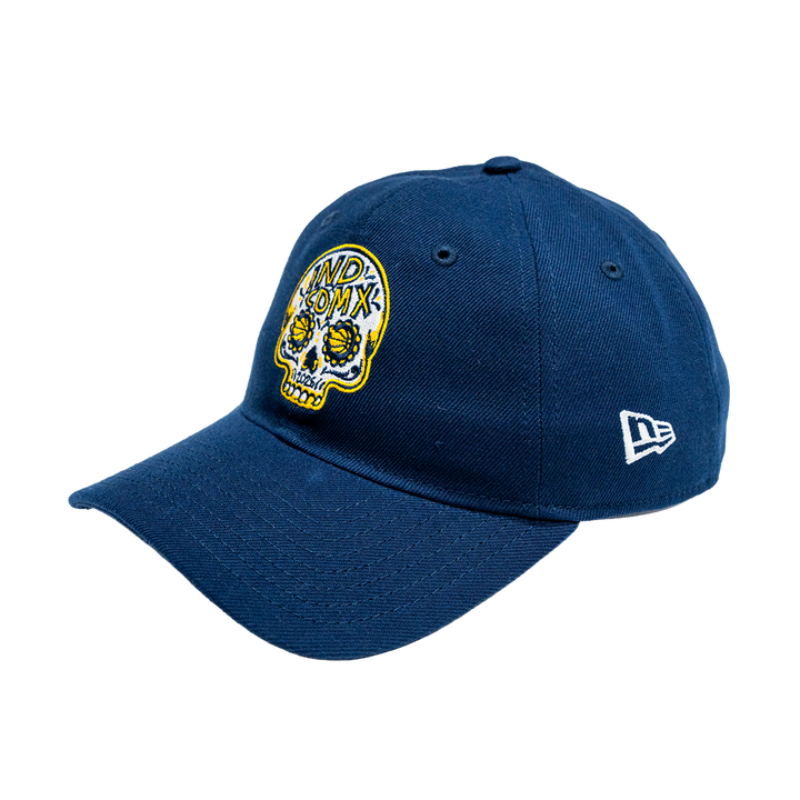 Adult Indiana Pacers CDMX Primary Logo 9TWENTY Hat in Navy by New Era