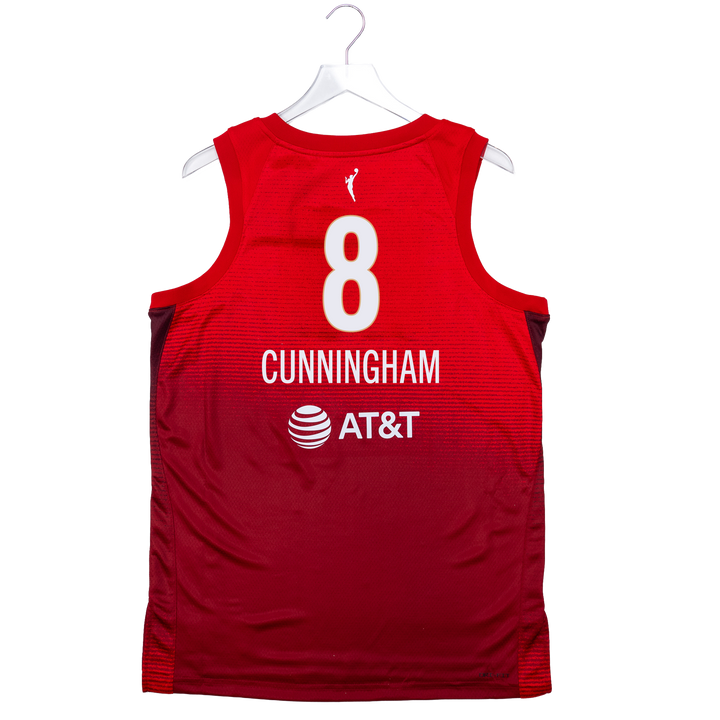 Adult Indiana Fever #8 Sophie Cunningham 2026 Rebel Swingman Jersey in Red by Nike