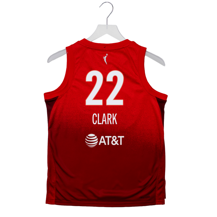 Youth Indiana Fever #22 Caitlin Clark 2026 Rebel Swingman Jersey in Red by Nike
