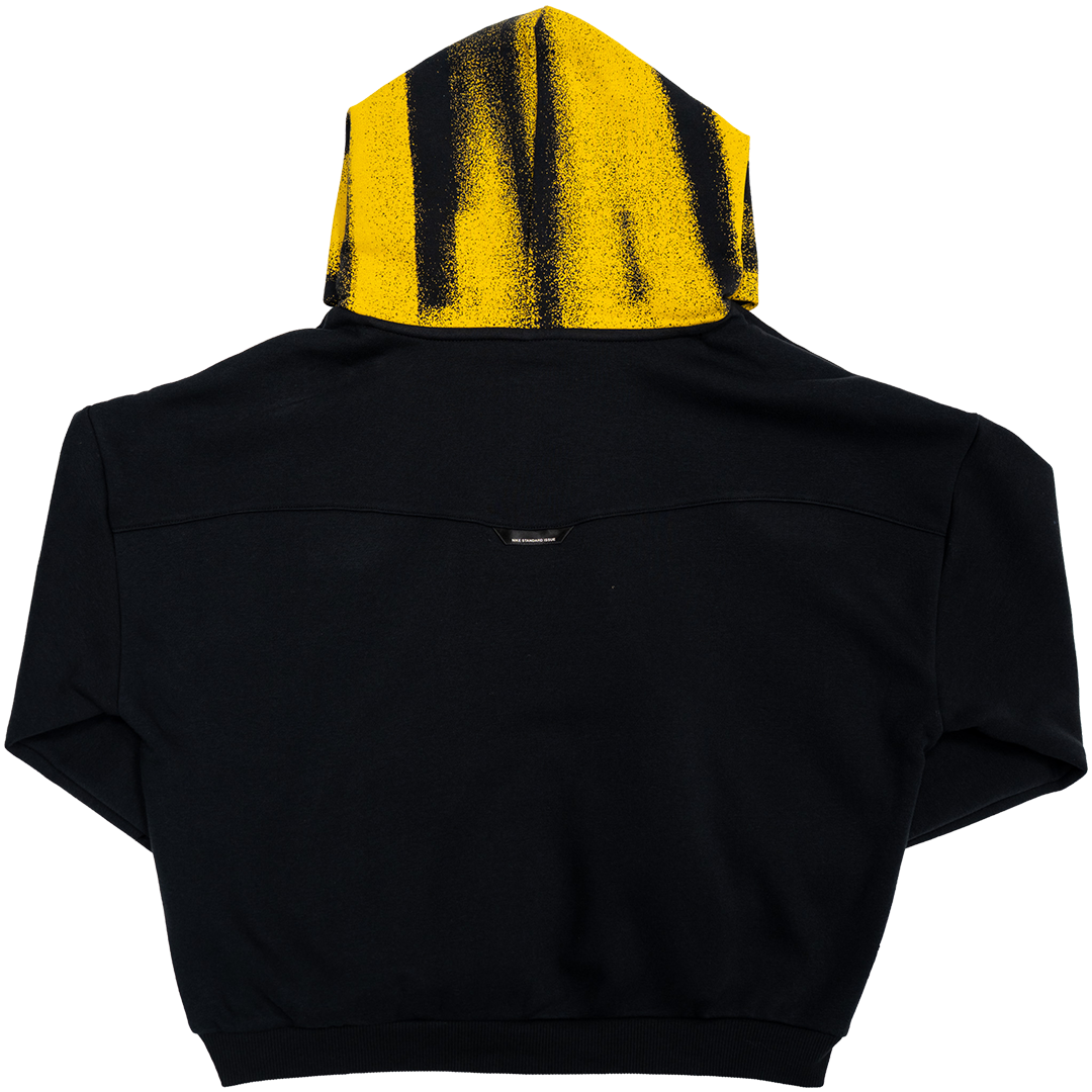 Youth Indiana Pacers 26-27 Icon Standard Issue Hooded Sweatshirt in Black by Nike