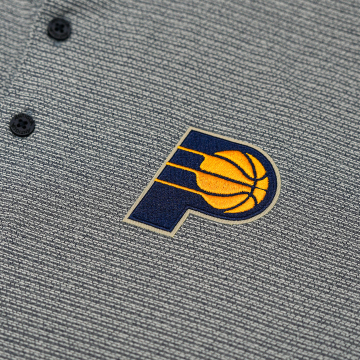 Adult Indiana Pacers Changeover Polo Shirt in Navy by Antigua