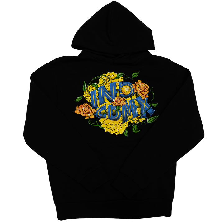 Adult Indiana Pacers CDMX Game Noches De Los Hooded Sweatshirt in Black by Round21