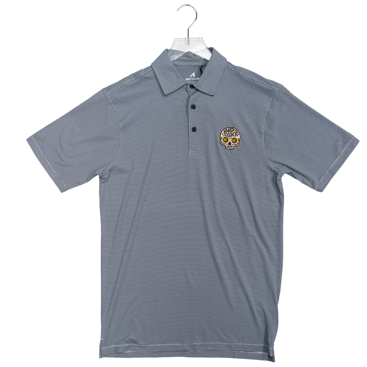 Adult Indiana Pacers CDMX Polo Shirt in Navy by Antigua