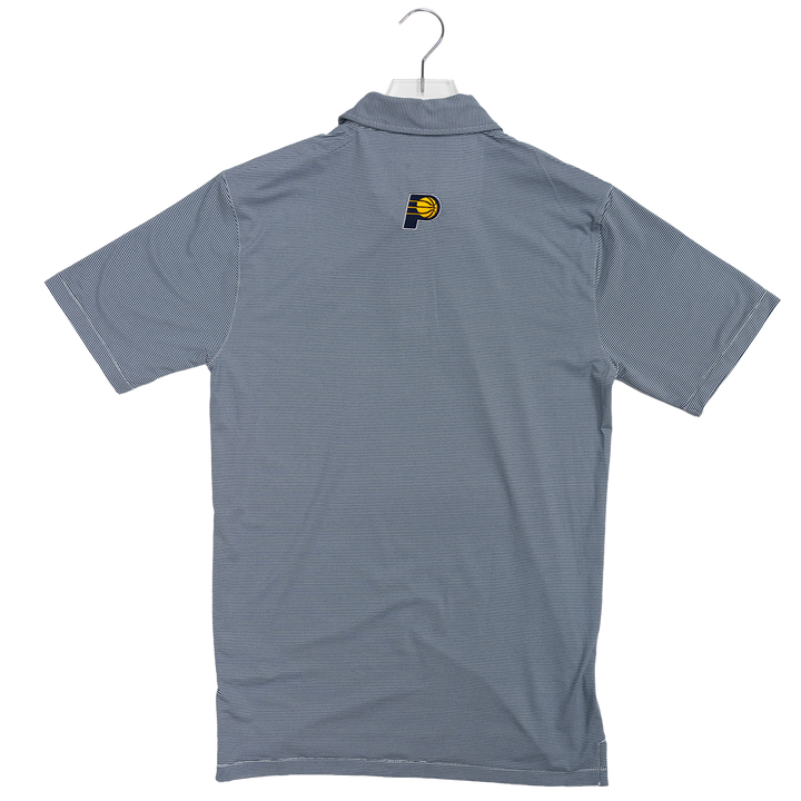 Adult Indiana Pacers CDMX Polo Shirt in Navy by Antigua