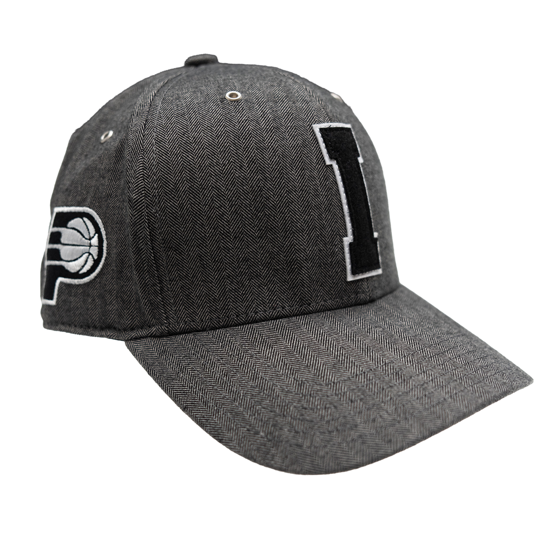 Adult Indiana Pacers Sloan Hat in Black by Sportiqe