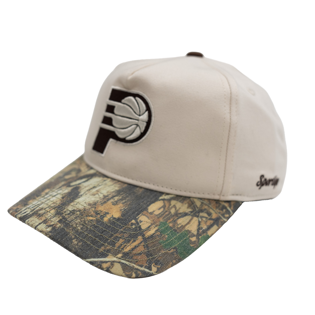 Adult Indiana Pacers Ranch hat in Camo by Sportiqe