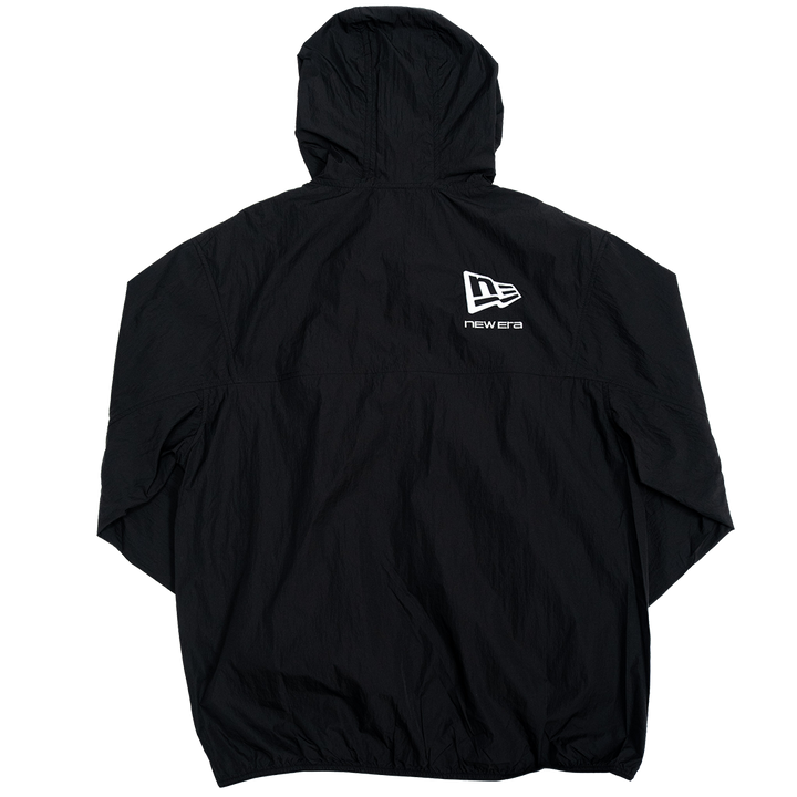 Adult Indiana Pacers Full Zip Logo Essentials Windbreaker in Black by New Era