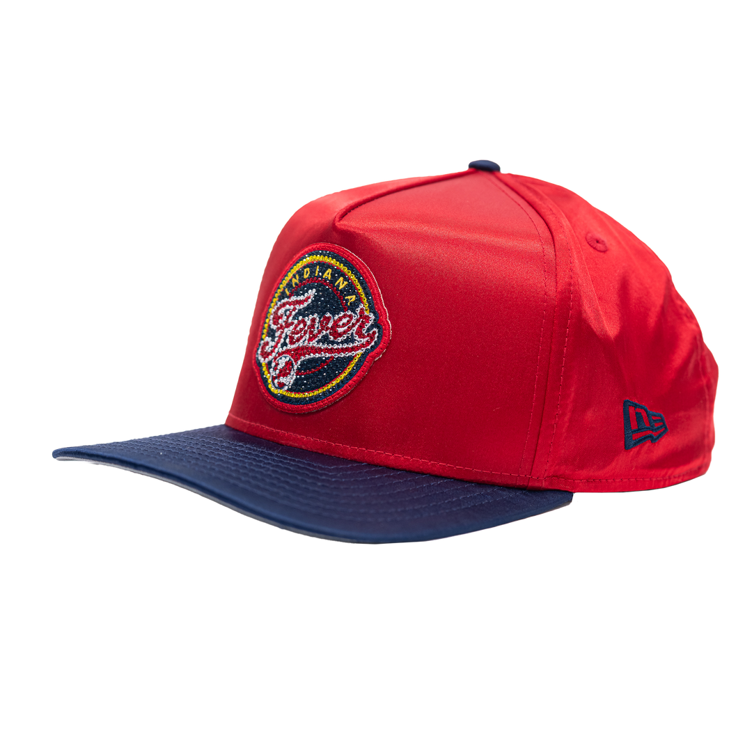 Adult Indiana Fever Official 2026 WNBA Draft 9FIFTY Hat in Red by New Era