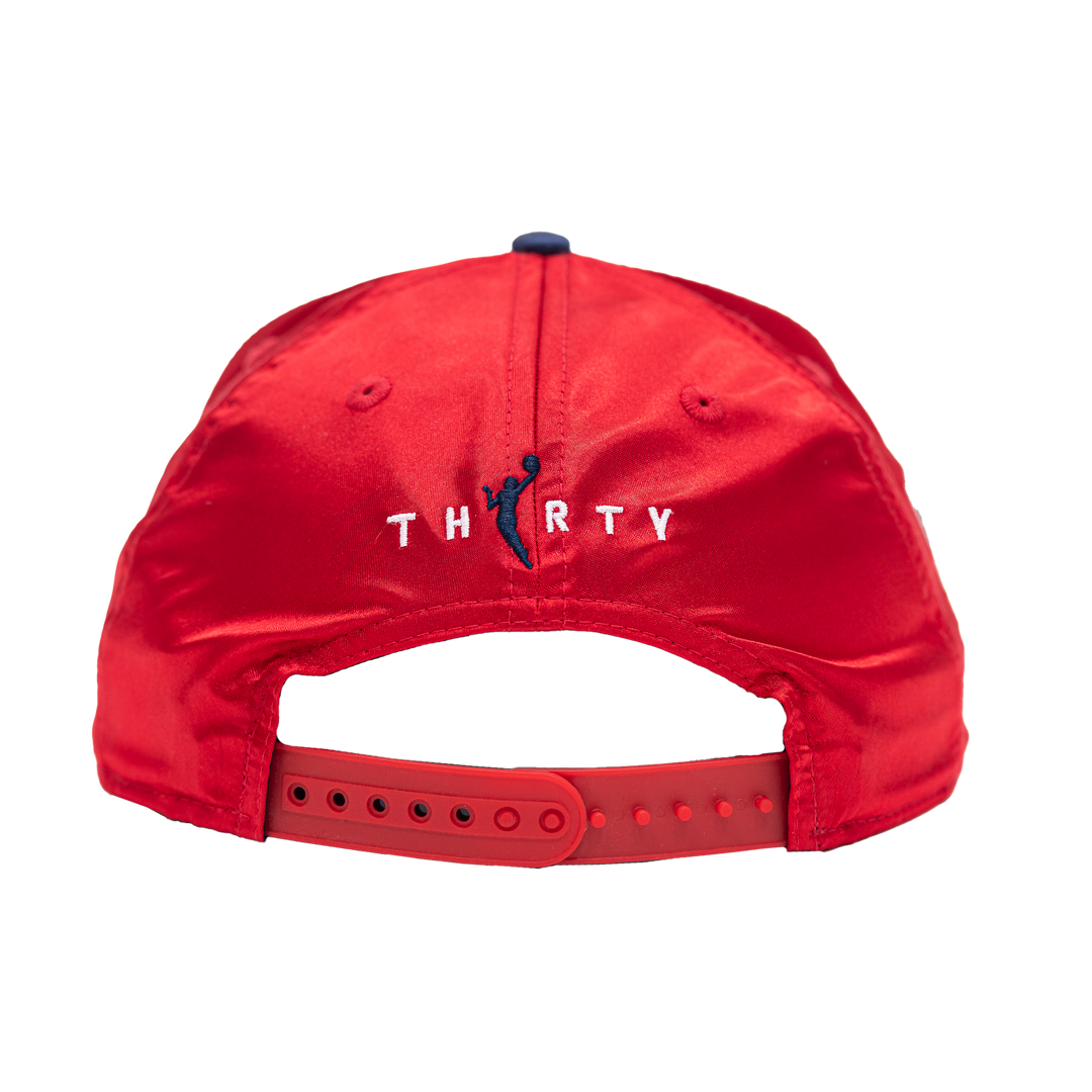 Adult Indiana Fever Official 2026 WNBA Draft 9FIFTY Hat in Red by New Era