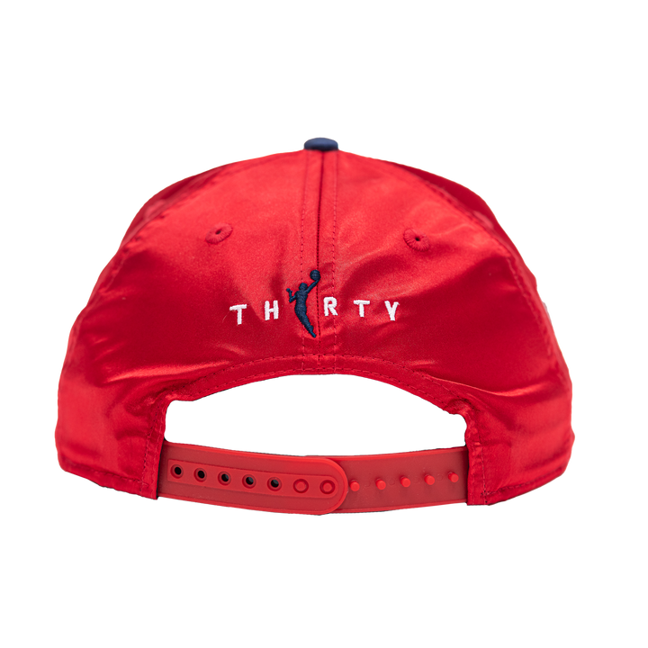 Adult Indiana Fever Official 2026 WNBA Draft 9FIFTY Hat in Red by New Era