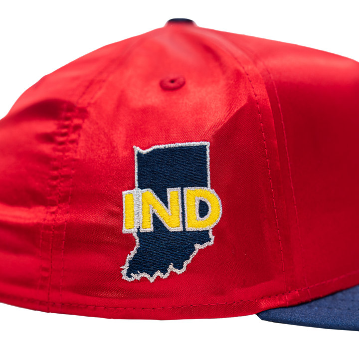 Adult Indiana Fever Official 2026 WNBA Draft 9FIFTY Hat in Red by New Era