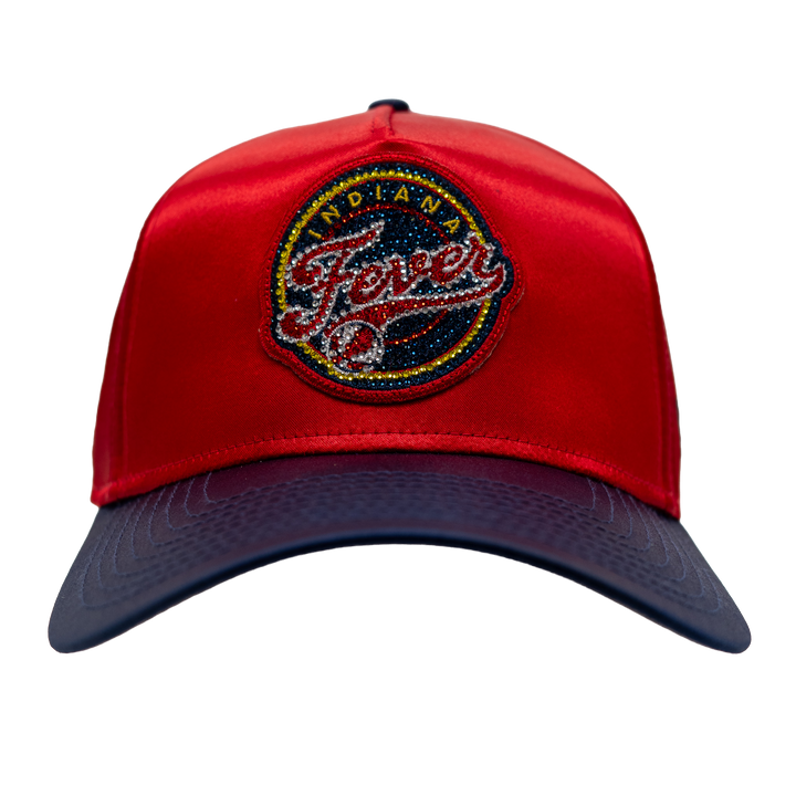Adult Indiana Fever Official 2026 WNBA Draft 9Forty AF Hat in Red by New Era