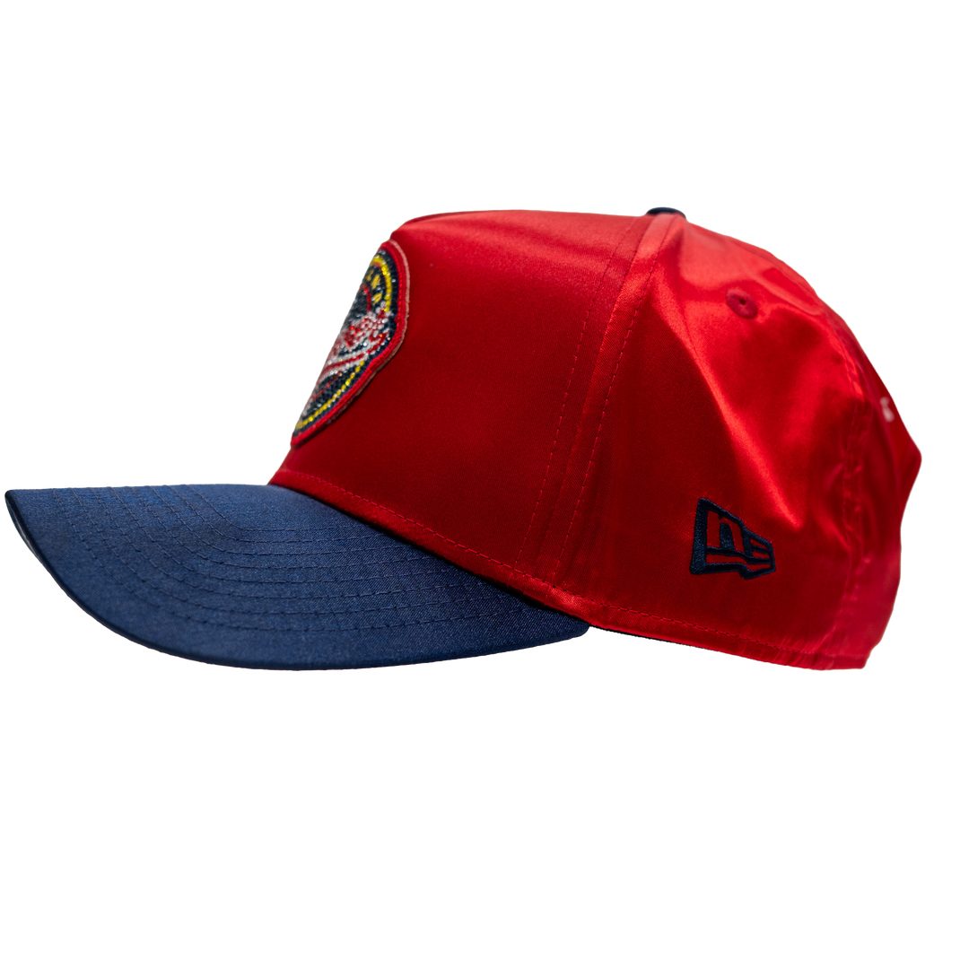 Adult Indiana Fever Official 2026 WNBA Draft 9Forty AF Hat in Red by New Era