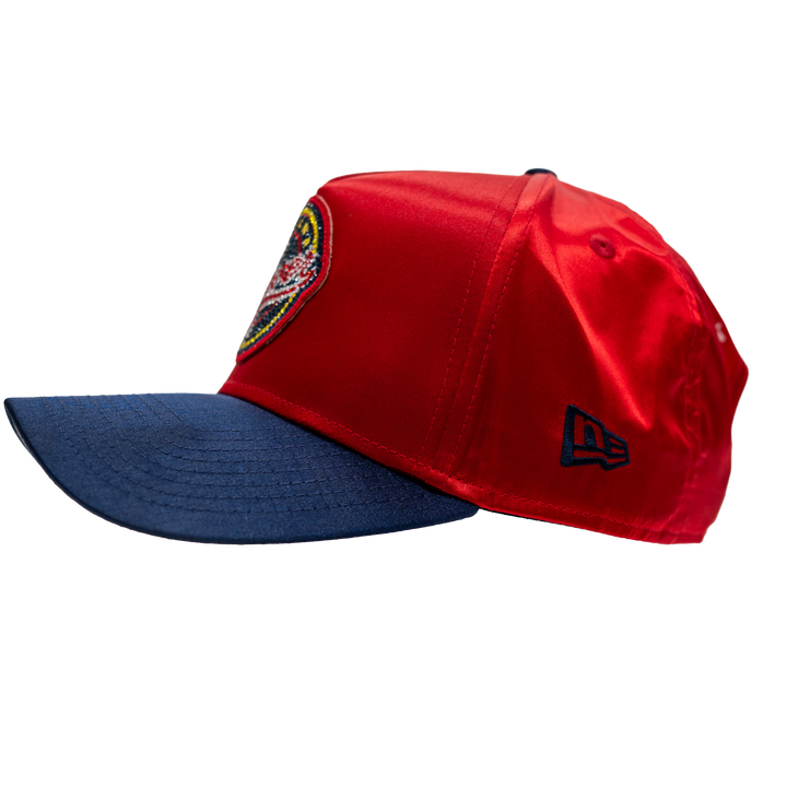 Adult Indiana Fever Official 2026 WNBA Draft 9Forty AF Hat in Red by New Era