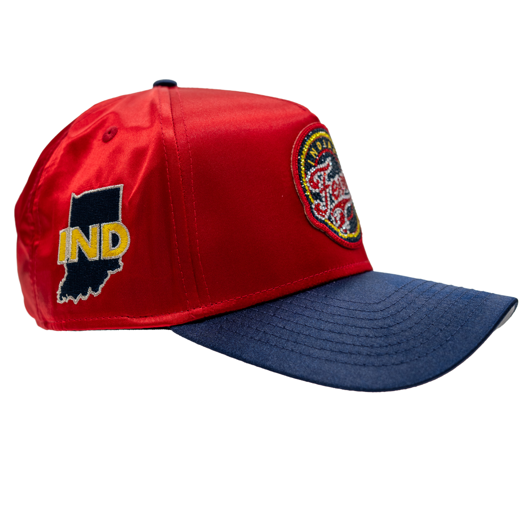 Adult Indiana Fever Official 2026 WNBA Draft 9Forty AF Hat in Red by New Era