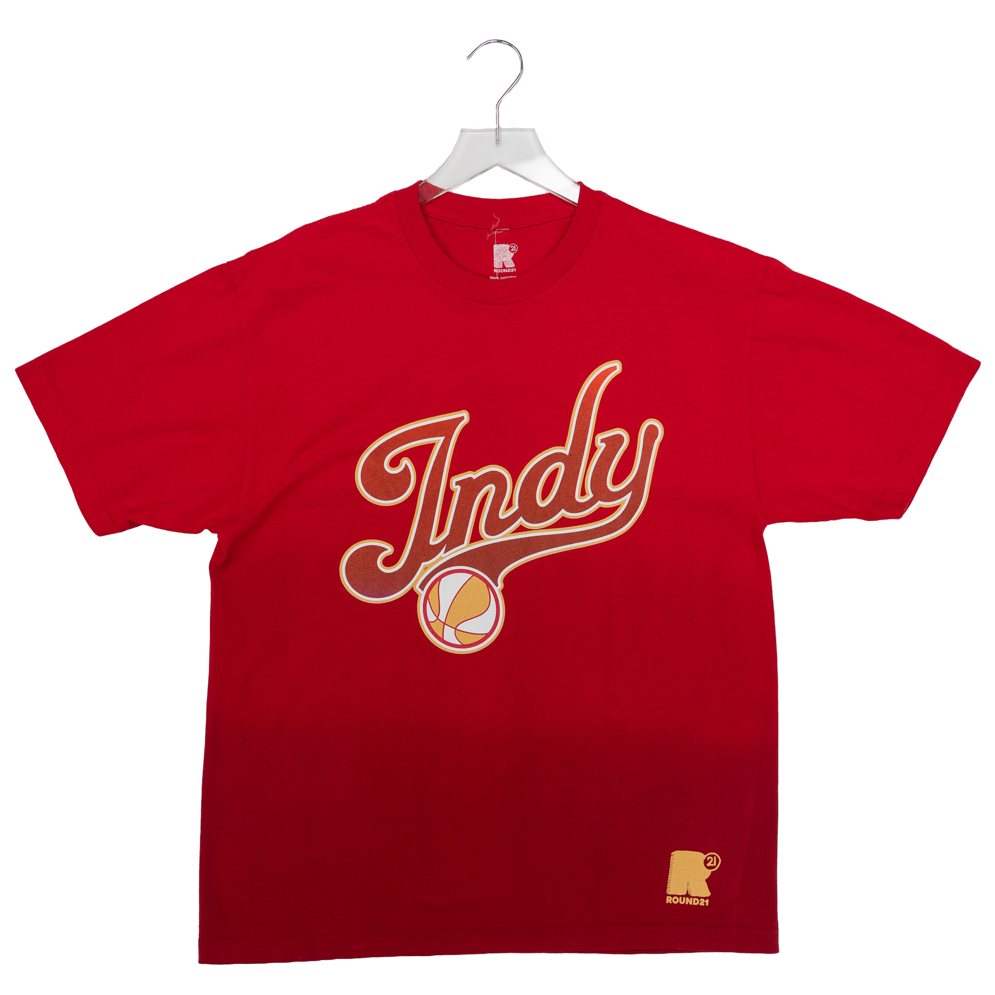 Adult Indiana Fever INDY Fade T-shirt in Red by Round21 – Pacers Team Store
