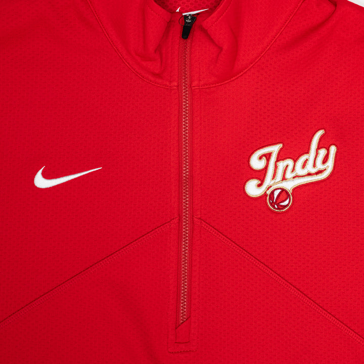 Adult Indiana 2026 Fever Rebel 1/4 Zip Victory Top in Red by Nike