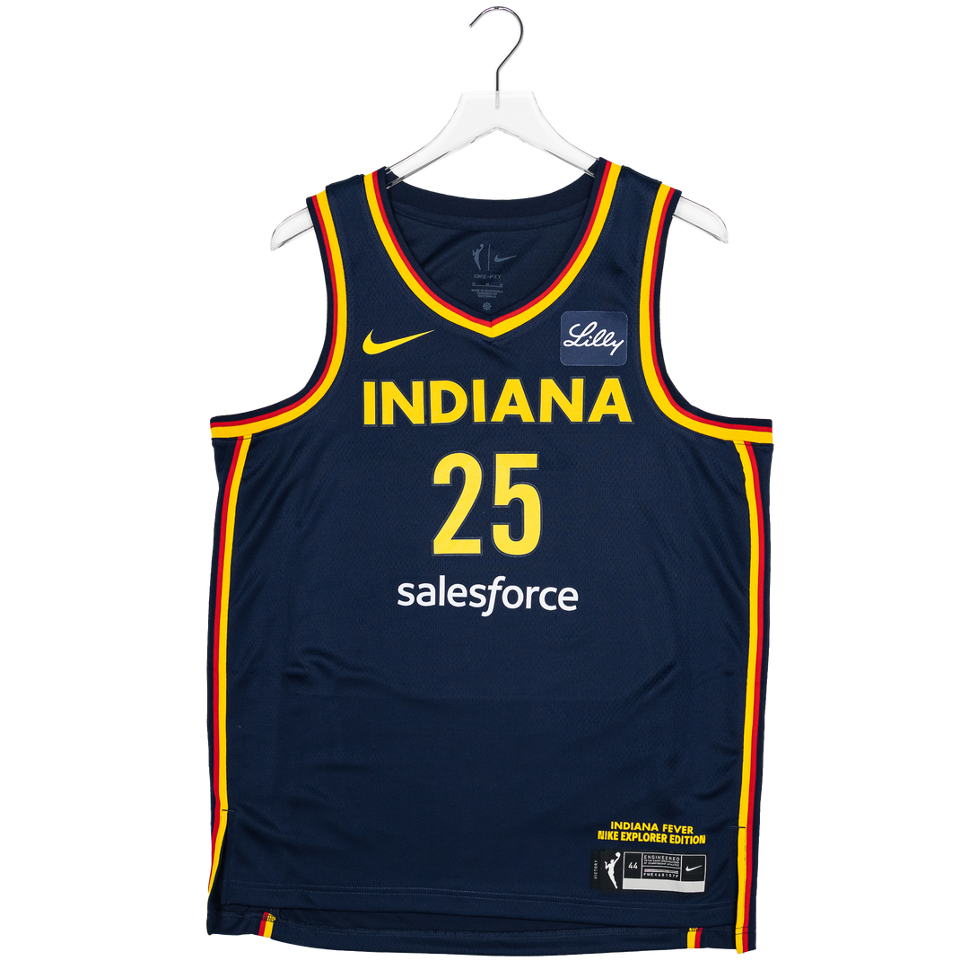 Adult Indiana Fever #25 Monique Billings Explorer Swingman Jersey in Navy by Nike