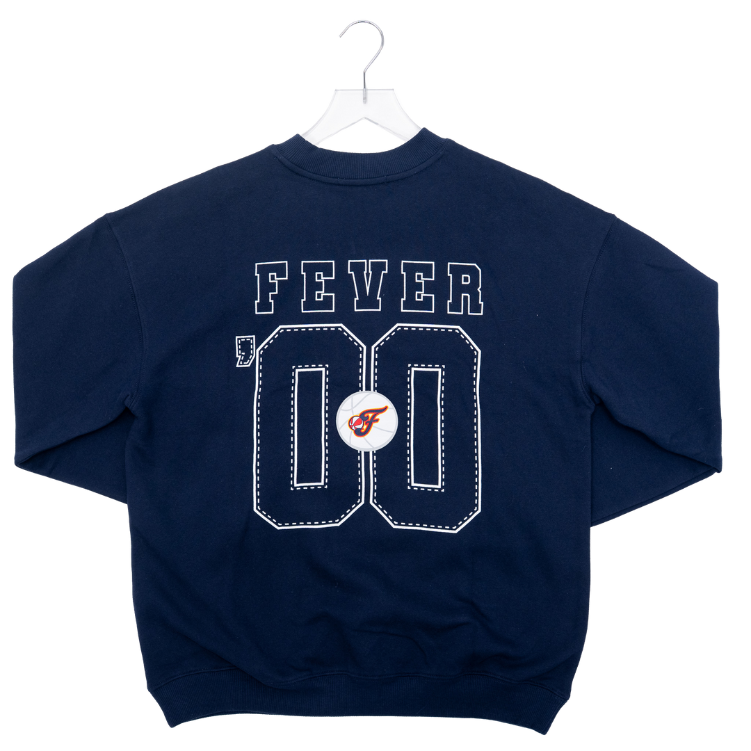 Women's Indiana Fever Crewneck Sweatshirt in Navy by Wear by E. Andrews