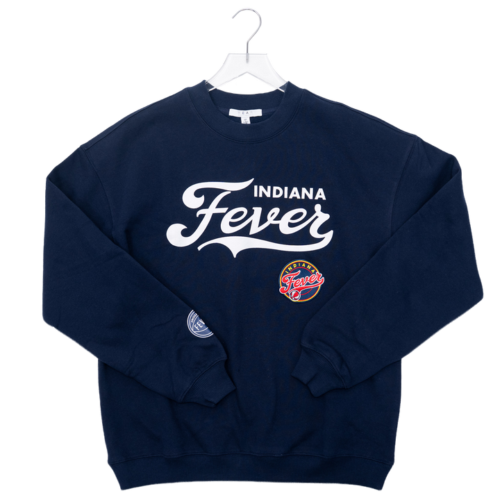 Women's Indiana Fever Crewneck Sweatshirt in Navy by Wear by E. Andrews
