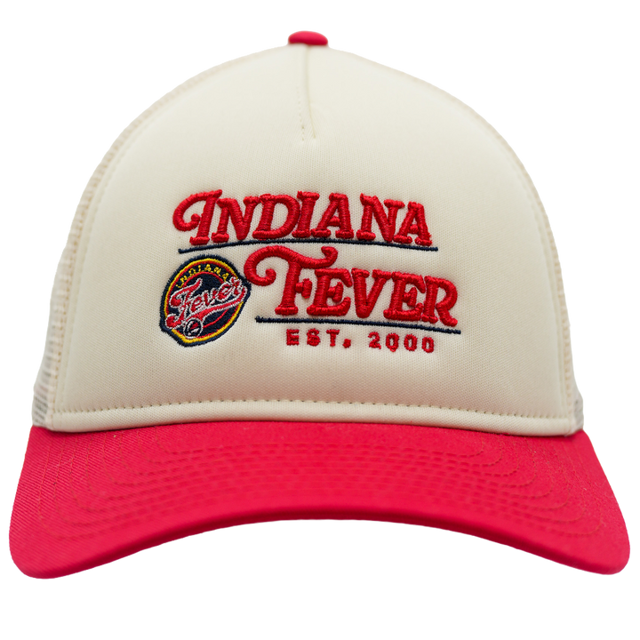 Cap with 'Indiana Fever' text and logo on a white background