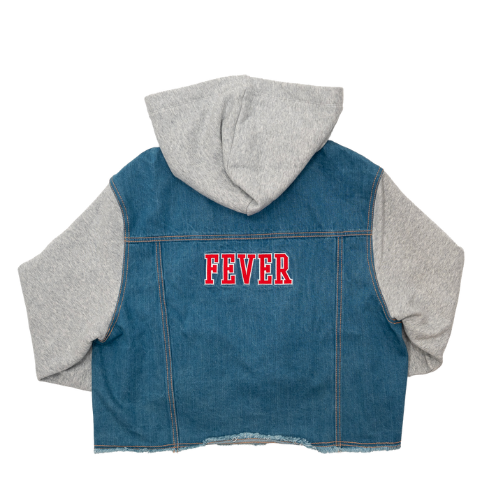 Women's Indiana Fever Denim Jacket in Denim by New Era