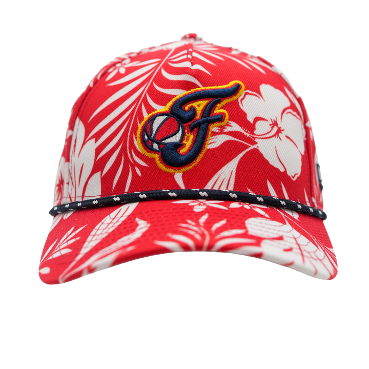Women's Indiana Fever Floral 9Forty Hat in Red by New Era
