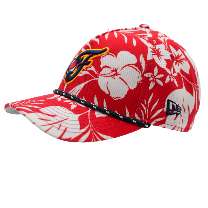 Women's Indiana Fever Floral 9Forty Hat in Red by New Era