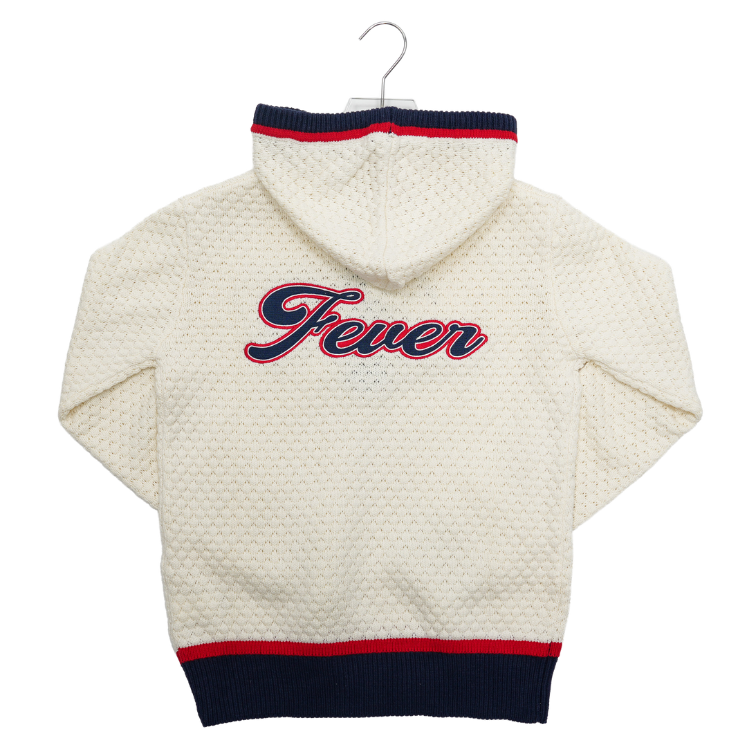 Women's Indiana Fever Hooded Sweatshirt in Natural by Wear by E. Andrews