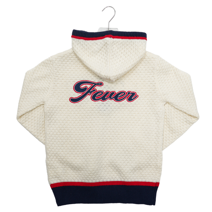 Women's Indiana Fever Hooded Sweatshirt in Natural by Wear by E. Andrews