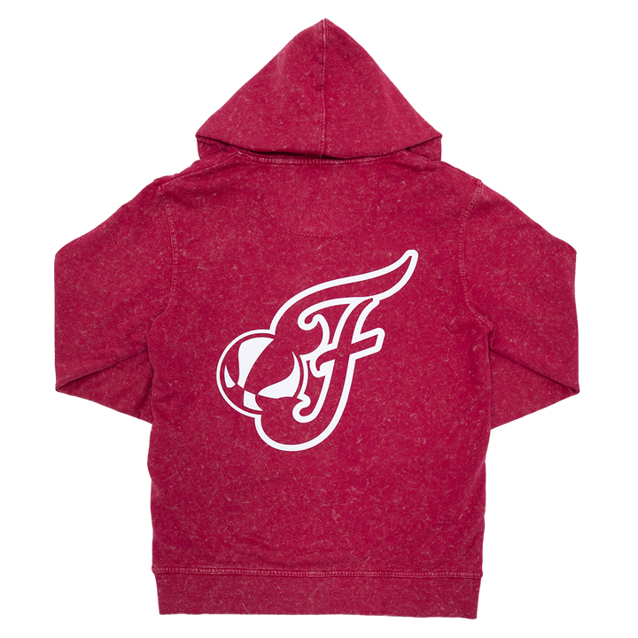 Adult Indiana Fever Jimi Hooded Sweatshirt in Red by Sportiqe