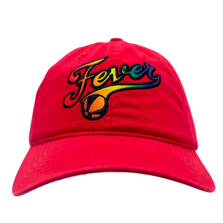 Adult Indiana Fever GNS Pride Hat in Red by Fever Team Store