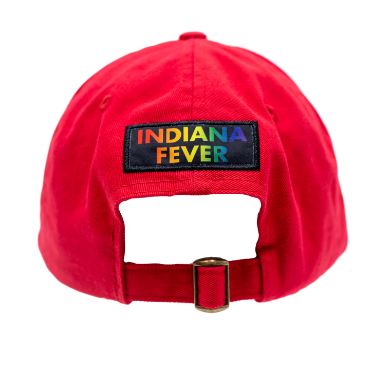 Adult Indiana Fever GNS Pride Hat in Red by Fever Team Store