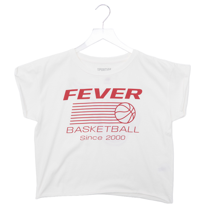 Women's Indiana Fever Nomah T-shirt in White by Sportiqe